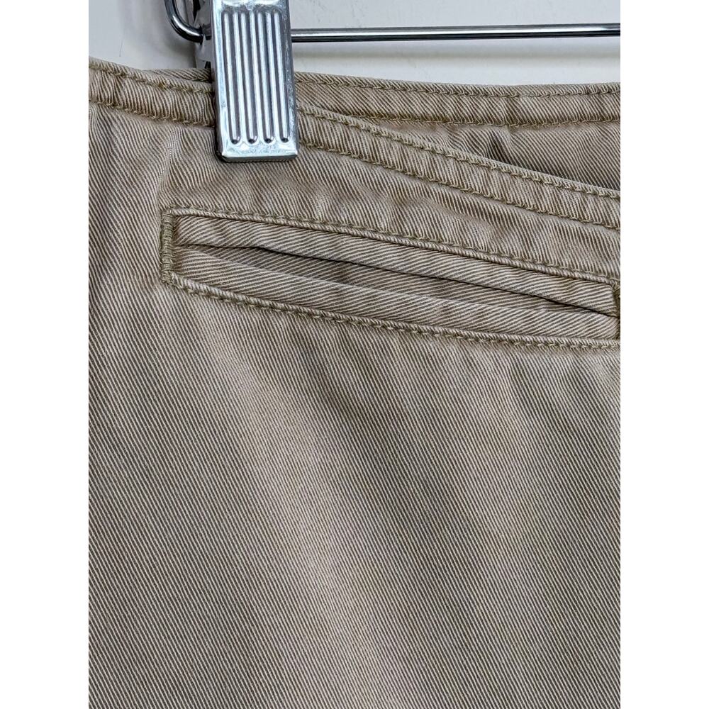 vintage 1990s ABERCROMBIE AND FITCH a&f wide leg khaki carpenter pants y2k - Picture 7 of 8